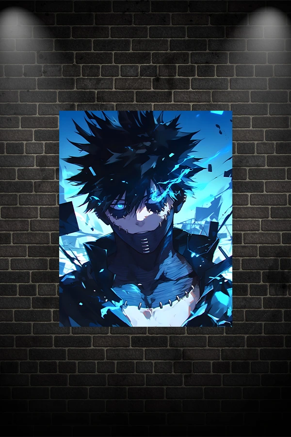 Dabi póster metalizado
