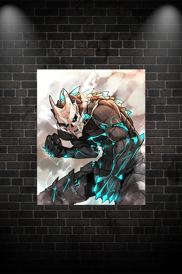 Kafka Hibino póster metalizado