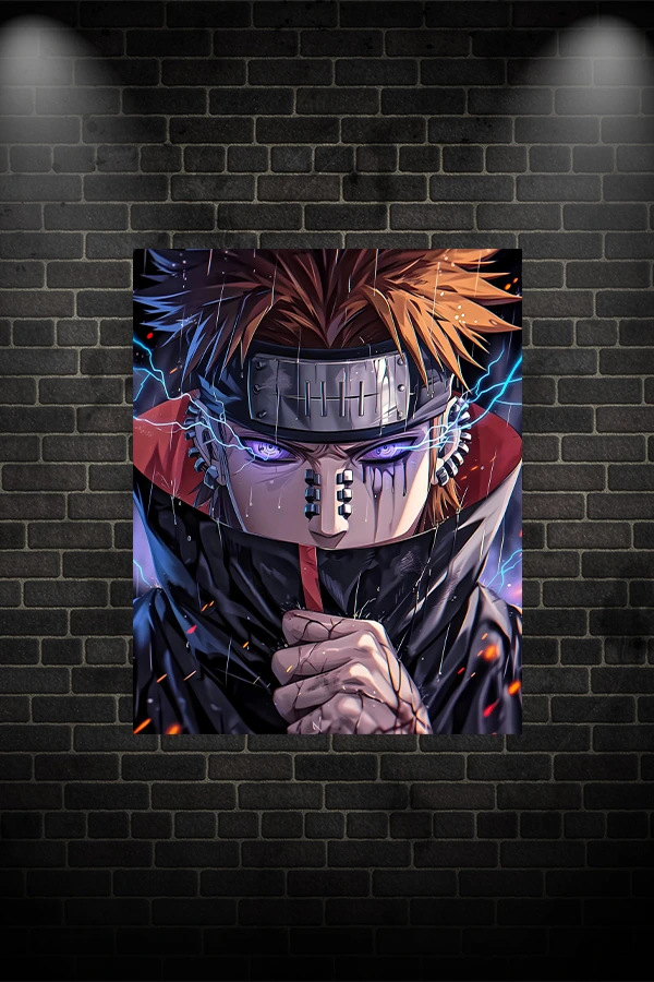 Pain póster metalizado