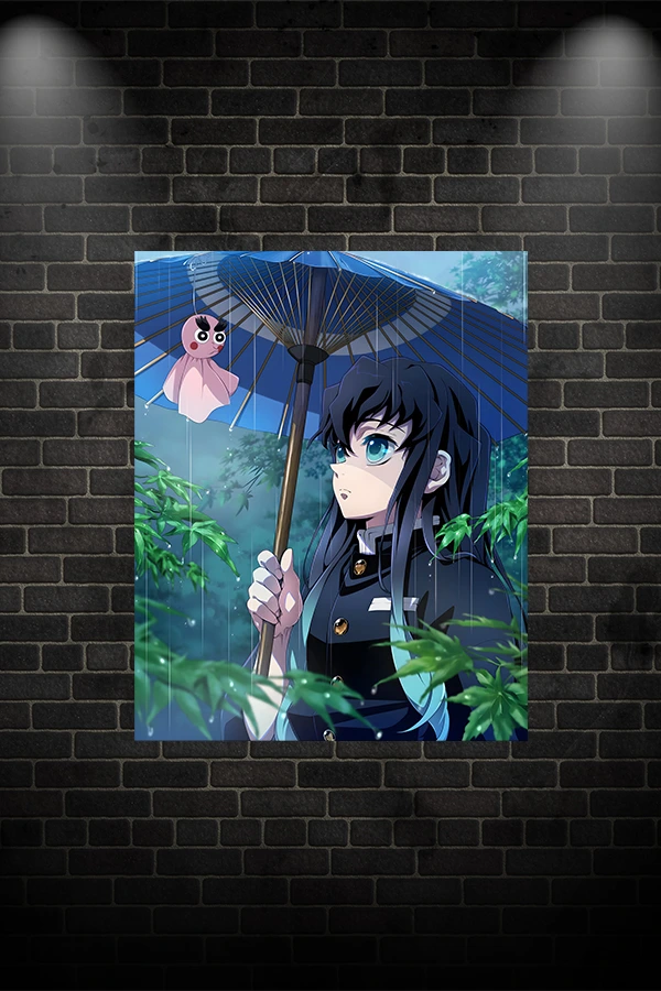 Tokito Muichiro Póster metalizado