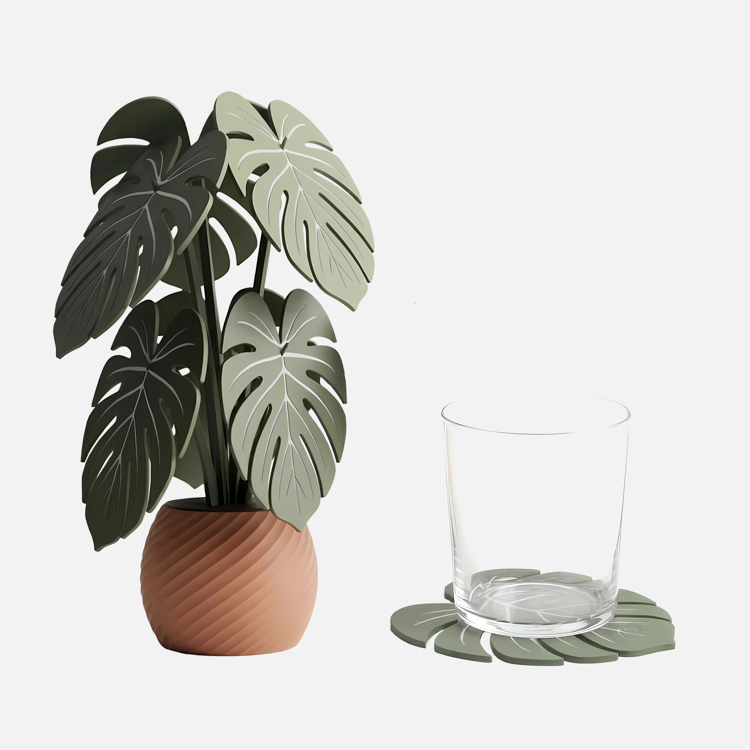 Posavasos Monstera